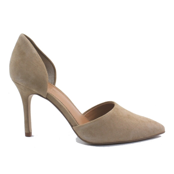 J. Crew Factory | Shoes | New Jcrew Lana Suede Dorsay Pumps In Saddle ...